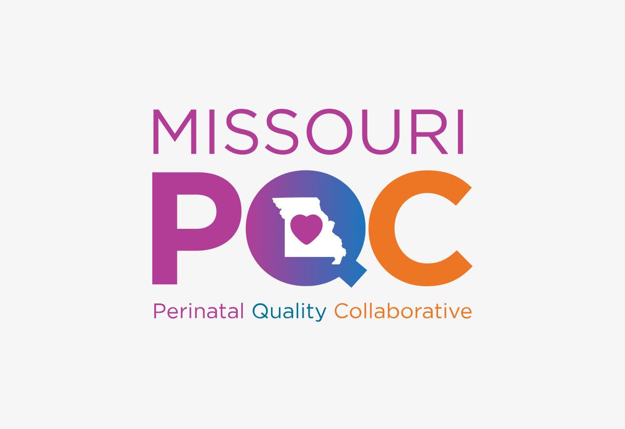 Missouri Perinatal Quality Collaborative logo event header.